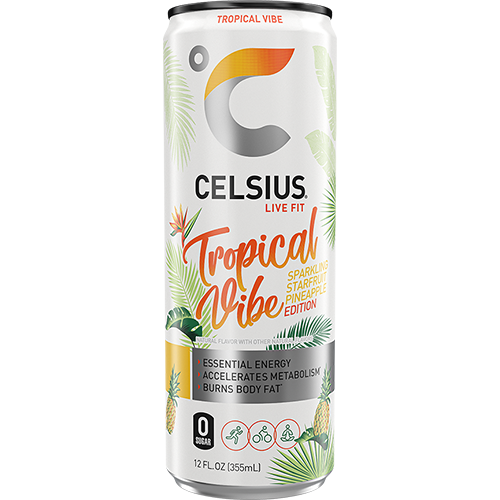 Celsius  Sparkling Tropical Vibe